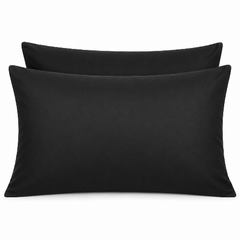 Premium Black Microfiber Pillowcase