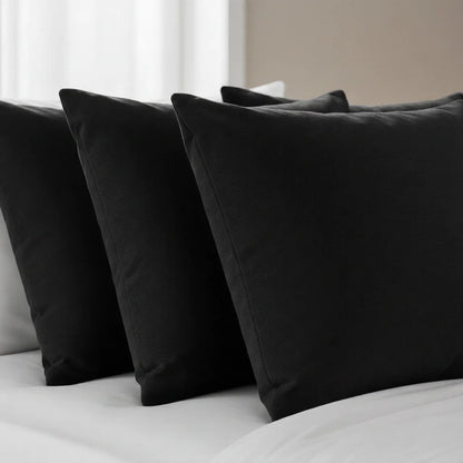 Classic Black Pillows