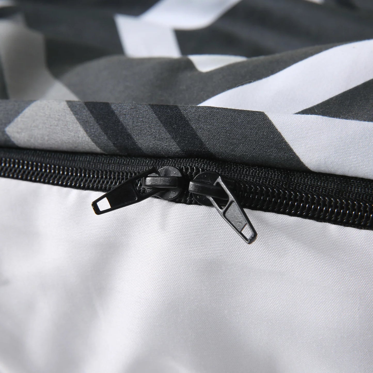 Tick Tak Box Grey/Black Complete Bedsheet Set