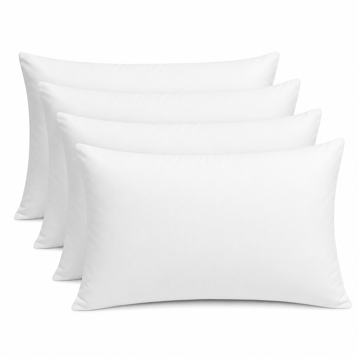 Premium White Microfiber Pillowcase