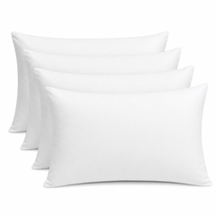 Premium White Microfiber Pillowcase